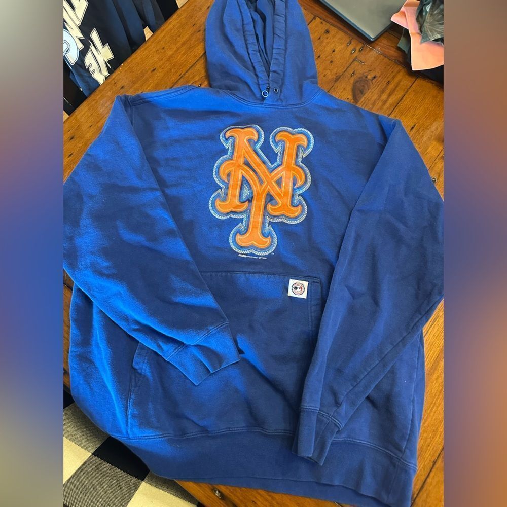 Stitches Blue and Orange Men's Sweater